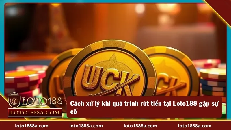 Cách xử lý khi gặp sự cố trong quá trình rút tiền tại LOTO188